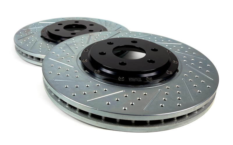 Cadillac CTS-V Brake Rotors (2) - Front - Baer Brakes - Eradispeed+ Front SDZ 2-Piece - `04-`07